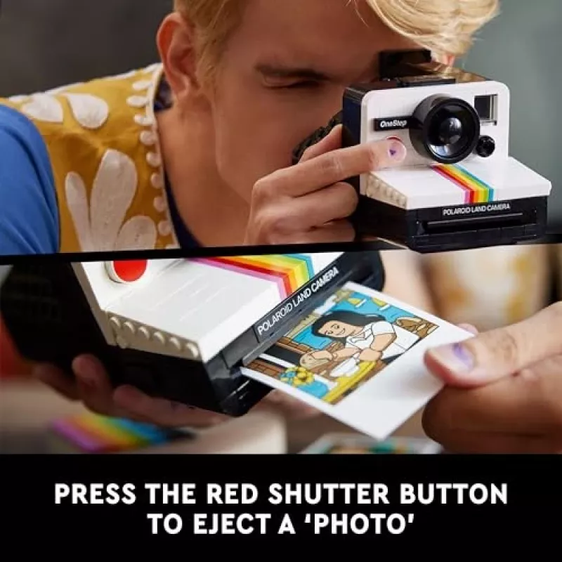 Lego Ideas 21345 Polaroid OneStep SX-70 Fotoaparato Konstruktorius