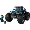 Konstrukcinis žaislas LEGO City 60402 Mėlynasis monstrų sunkvežimis su didelėmis padangomis, 148 dalių, 1 minifigūrėlė, nuo 5 metų