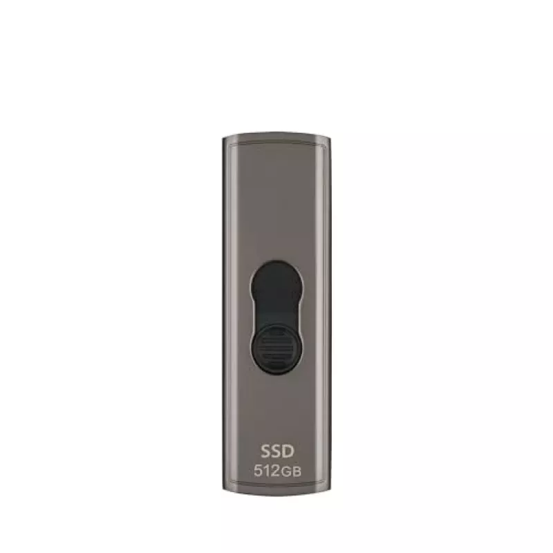 SSD diskas Transcend 512 GB USB Type-C ESD330C rudai pilkas