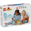 Konstruktorius LEGO DUPLO 10421 ABC sunkvežimis, 36 dalių, 2 minifigūrėlės, nuo 2 m., matmenys 110×140×70 mm