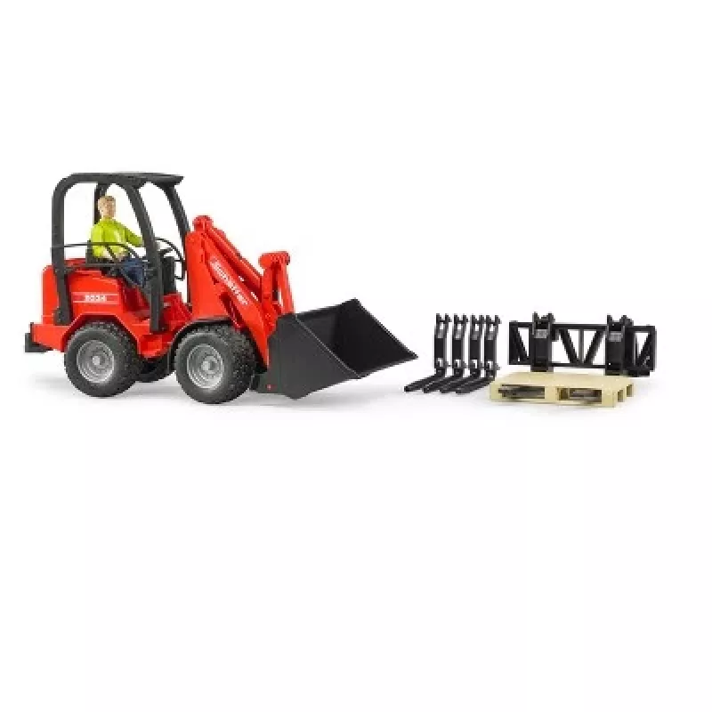 Bruder 02191 Šėjimo krautuvas su priedais, 1:16