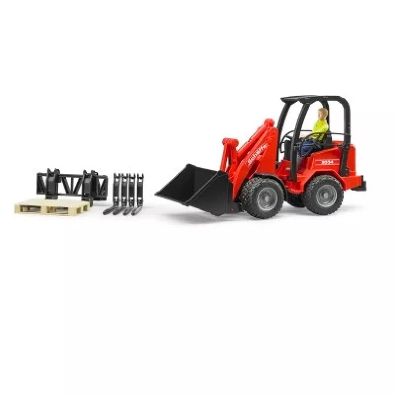Bruder 02191 Šėjimo krautuvas su priedais, 1:16