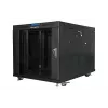Stovas laisvai pastatomas Lanberg FF01-8015-12BL 15U juodas 800 kg