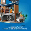 LEGO City Policijos nuovada Kalėjimo sala 60419 – 980 dalių, 7 minifigūrėlės