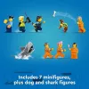 LEGO City Policijos nuovada Kalėjimo sala 60419 – 980 dalių, 7 minifigūrėlės
