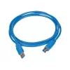 Gembird USB 3.0 kabelis, USB A (kištukas) į USB B (kištukas), 1,8 m, mėlynas