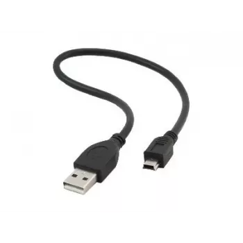 Gembird USB 2.0 A–Mini-USB M laidas 0,3 m pilkas