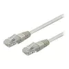 Wentronic Goobay CAT 6 jungiamasis laidas, U/UTP, pilkas, 3 m - CCA vario mišinys (68409)