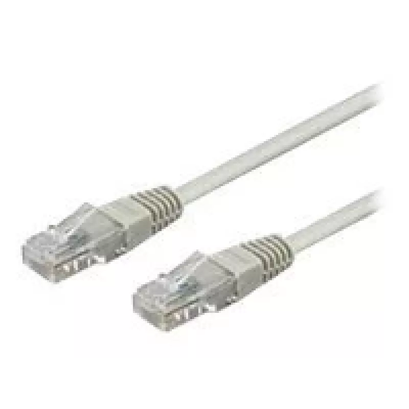 Wentronic Goobay CAT 6 jungiamasis laidas, U/UTP, pilkas, 3 m - CCA vario mišinys (68409)
