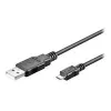 Mobiliojo telefono laidas Wentronic 93918 juodas