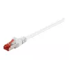 Wentronic Goobay tinklo kabelis - RJ-45 (M) - RJ-45 (M) - 2,0 m - SFTP, PiMF - CAT 6 - Lietas - Baltas (95501)