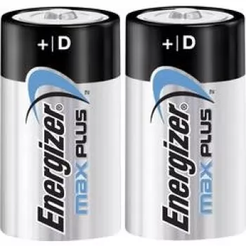 Energizer D šarminės baterijos Max Plus, 2 vnt. pakuotė