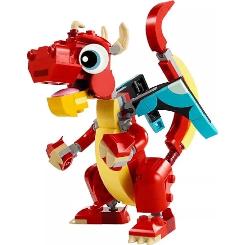 LEGO Creator 3in1 Raudonasis Drakonas – Žuvis – Feniksas 31145