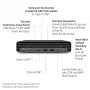 HP EliteDesk 805 G6 Mini stalinis kompiuteris 35W
