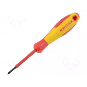Knipex VDE Phillips atsuktuvas PH 0, antgalio ilgis 60 mm, DIN EN 60900 (98 24 00)