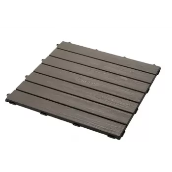 Smoby Floor for a Garden House Life - Anthracite Grey, 10 Panels, 2,5 m²