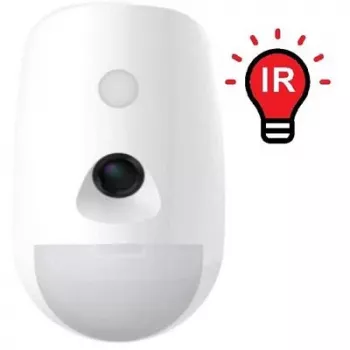 Hikvision DS-PDPC12P-EG2-WE(B) Tri-X belaidis PIR judesio detektorius su kamera