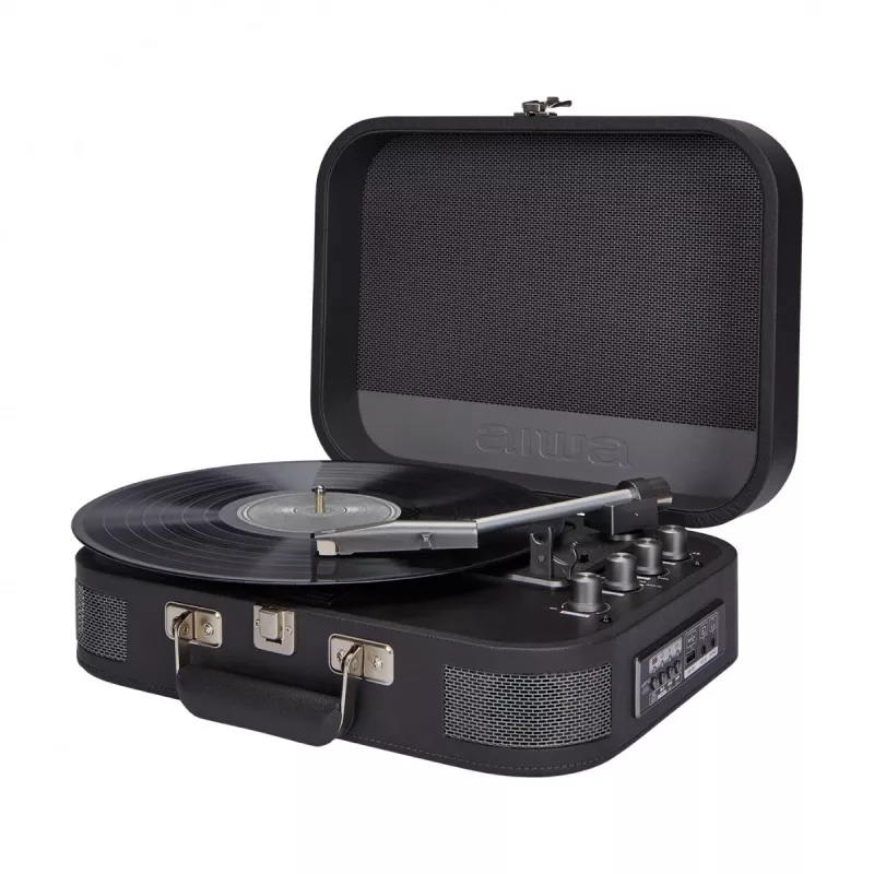 AIWA VPX-1951/TN garso plokštelių grotuvas su Bluetooth ir USB