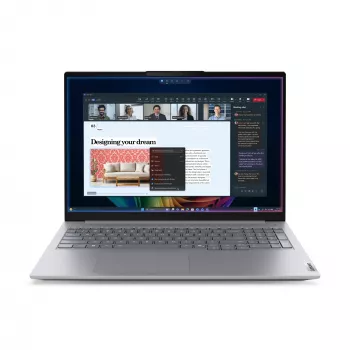 Lenovo ThinkBook 16 G9 IPL 21UR0073PB verslo nešiojamas kompiuteris, Intel Core Ultra 7 355, 16 colių WUXGA, 16GB DDR5, 512GB SSD, Windows 11 Pro, angliška QWERTY klaviatūra