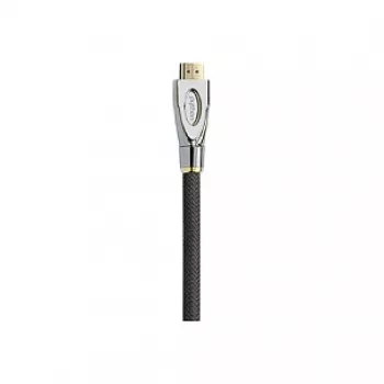 PYTHON HDMI 2.0 laidas 2m juodas 4K 60Hz 18Gbps nailoninis pynimas