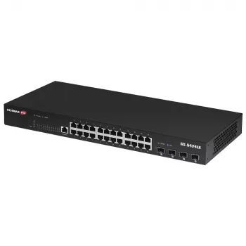 Edimax GS-5424LX 28-Port Gigabit Web Smart Switch su 4 x 10GbE SFP+ prievadais