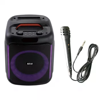 AKAI ABTS-V20 nešiojamas Bluetooth garsiakalbis, 20W, juodas