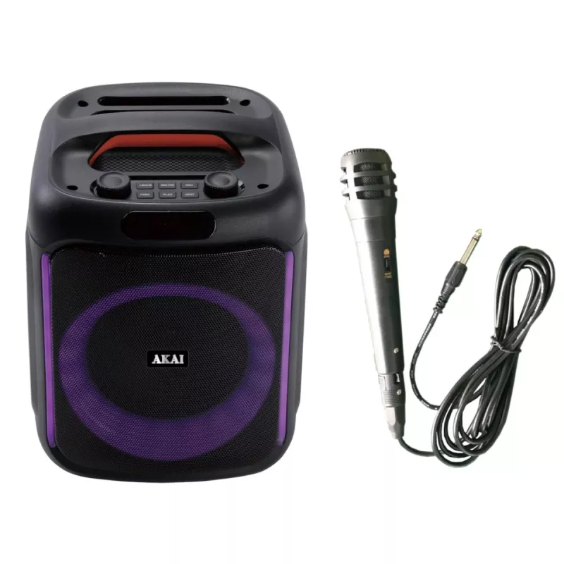 AKAI ABTS-V20 nešiojamas Bluetooth garsiakalbis, 20W, juodas