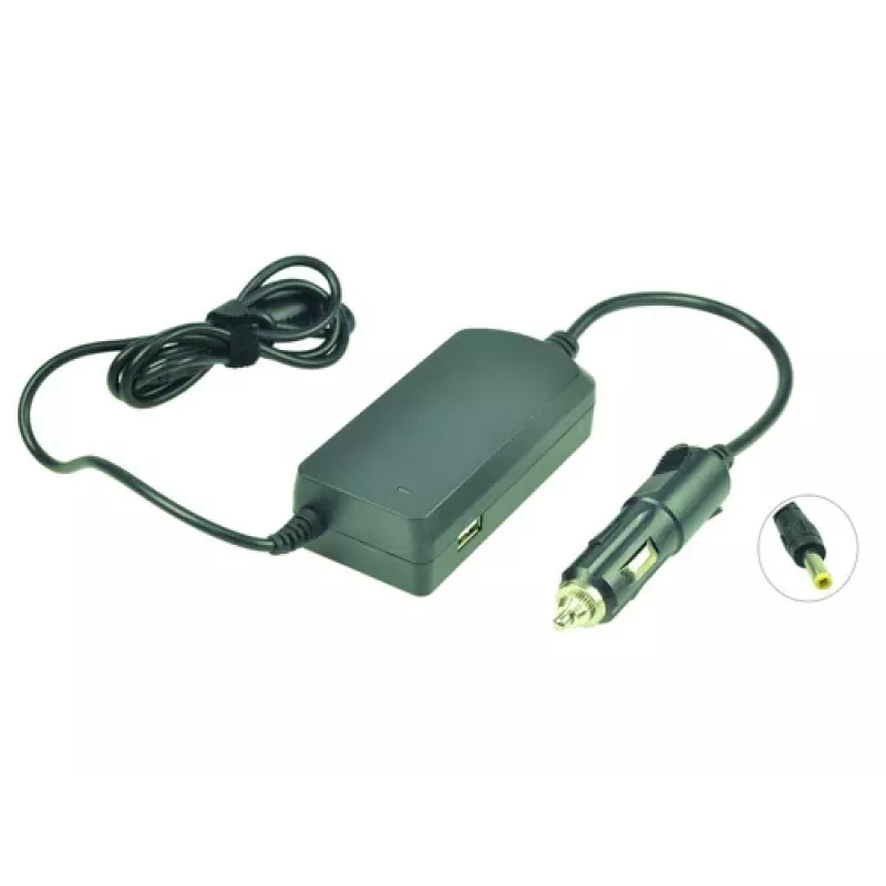 2-POWER CCC0735G Automobilinis maitinimo šaltinis ir įtampos keitiklis 45 W Juoda