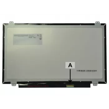 2-Power 14,0 inch HD blizgus nešiojamojo kompiuterio LCD ekranas su laikikliais - 1366x768 - 40 kontaktų LVDS