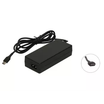 2-POWER PSA Parts CAA0744G 65W AC maitinimo adapteris, skirtas Lenovo nešiojamiesiems kompiuteriams - juoda