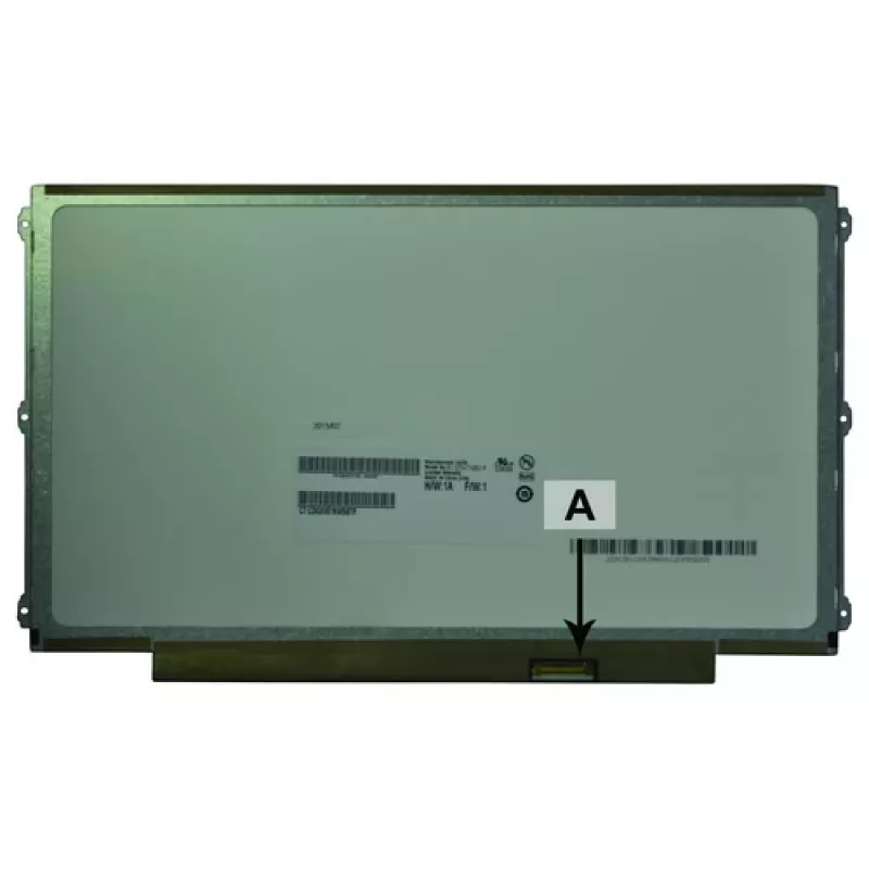 2-POWER SCR0498B 12,5 colio WXGA LED ekranas, skirtas HP EliteBook