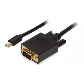 2-Power CAB0027A Mini DisplayPort į VGA vaizdo adapterio laidas 1m Juodas