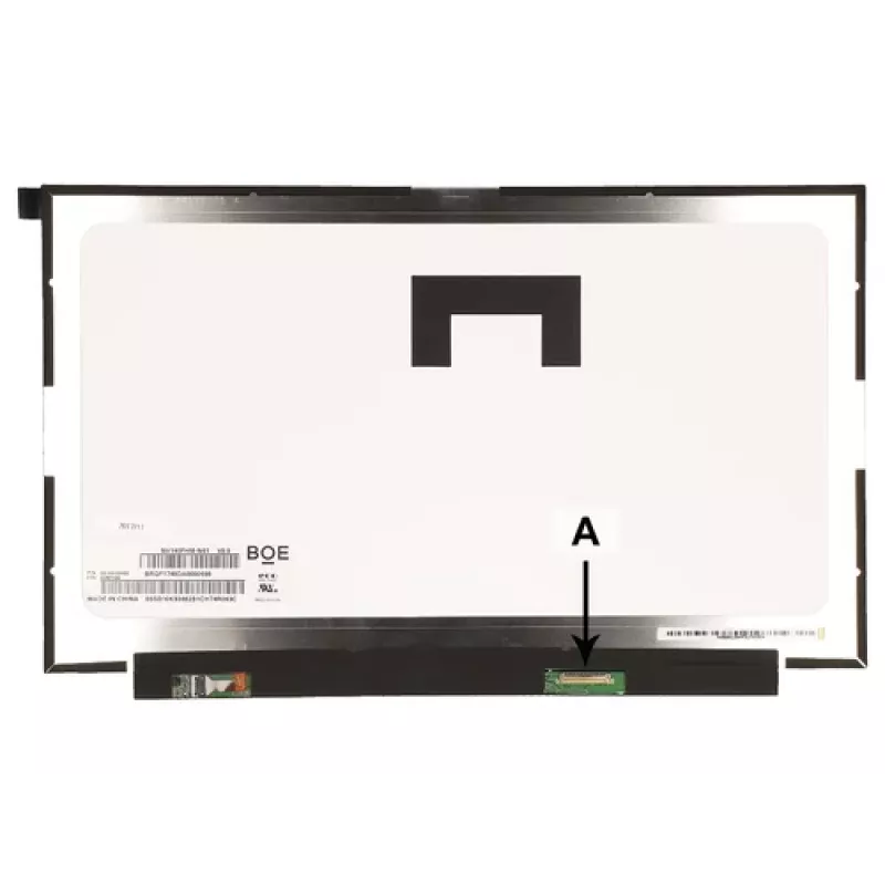 2-Power SCR0670B 15,6 colių WXGA HD LED nešiojamojo kompiuterio ekrano plokštė - 40 kontaktų