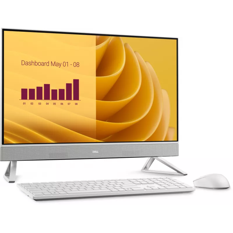 „Dell 27 All-in-One EC27250“ – Intel Core 7-150U, 16 GB RAM, 1 TB SSD, 27 colių FHD liečiamas ekranas, „Windows 11 Pro“, belaidė klaviatūra ir pelė, 3 metų garantija