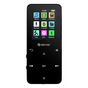Denver MP-1830B Black MP4 grotuvas su Bluetooth, 1,8 inch ekranu, 4GB, juodas
