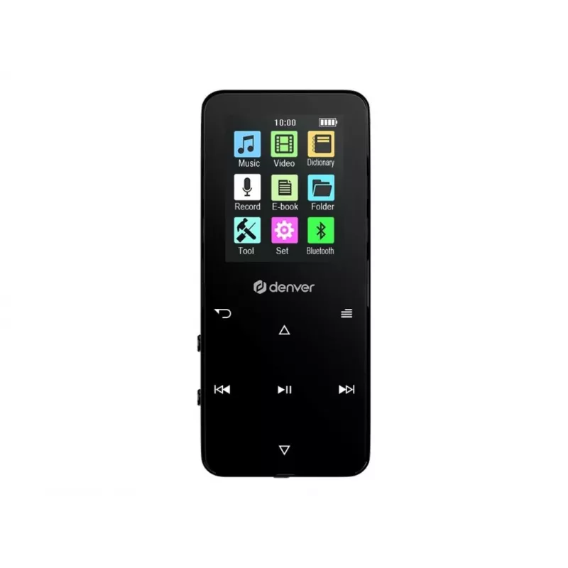 Denver MP-1830B Black MP4 grotuvas su Bluetooth, 1,8 colio ekranu, 4GB, juodas