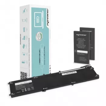 MITSU Battery 6GTPY, skirta Dell XPS 15 9550 - 6000 mAh (69 Wh)