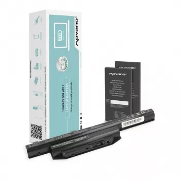MITSU akumuliatorius FPCBP405Z, skirtas Fujitsu Lifebook E744/E753 – 4400 mAh (48 Wh)