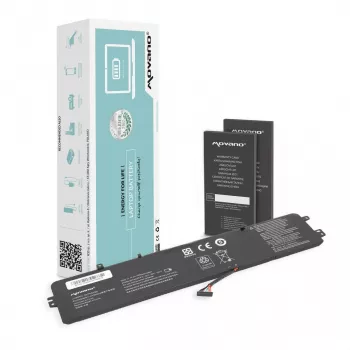 MITSU Battery L14M3P24 L14S3P24, skirta Lenovo IdeaPad 700-15ISK – 4000 mAh (44 Wh)
