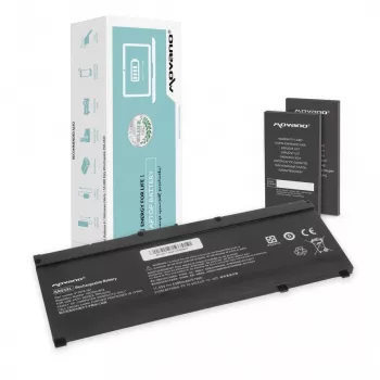 MITSU Battery SR03XL, skirta HP Gaming 15 17 Omen 15-DC - 4380 mAh (51 Wh)
