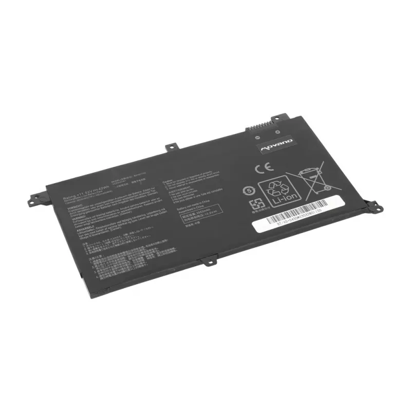 MITSU Battery B31N1732, skirta Asus Vivobook S430 X430U K430 – 3600 mAh (41 Wh)