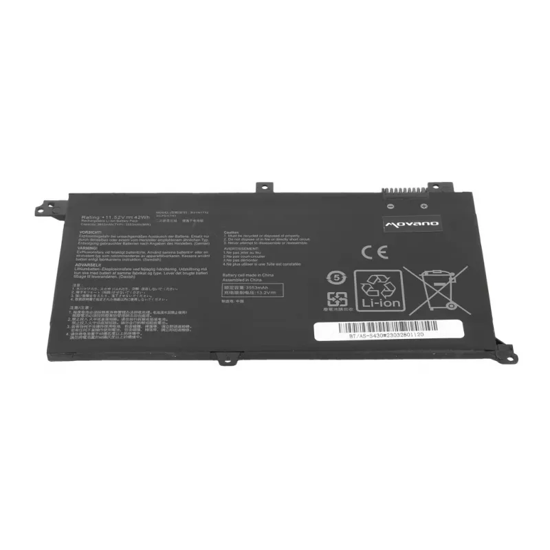 MITSU Battery B31N1732, skirta Asus Vivobook S430 X430U K430 – 3600 mAh (41 Wh)