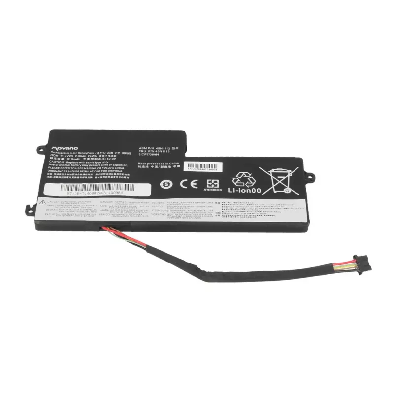 MITSU Battery 45N1108, skirta Lenovo ThinkPad T440, T440S, X240 – 2060 mAh (24 Wh)