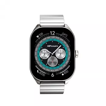 HIFUTURE Smartwatch FutureFit Apex sidabrinis