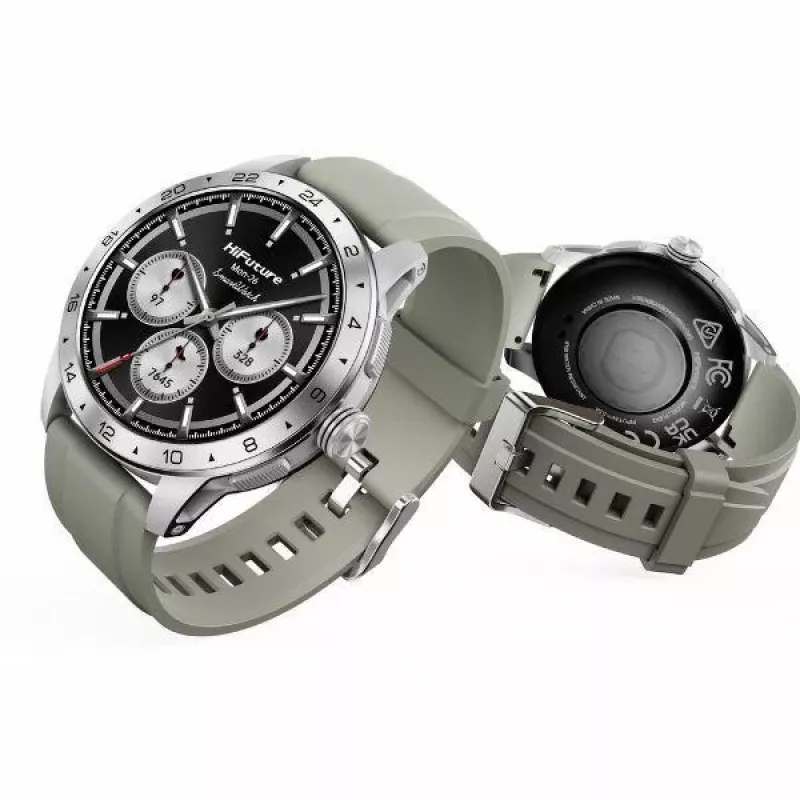 HIFUTURE Smartwatch Flex 2 sidabrinis