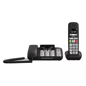 Gigaset DL780 Plus Laidinis Telefonas su Atsakikliu, Juodas