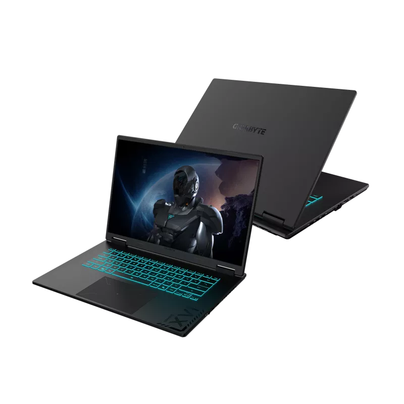 Nešiojamas kompiuteris Gigabyte GAMING A16 3VHK3EEC93SH 16 colių QHD+ AMD Ryzen 7 260 16GB 512GB SSD RTX 5060 Windows 11 Home angliška klaviatūra 2 metų garantija