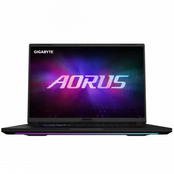 Gigabyte AORUS MASTER 16 6XJM4EEE64SP 16 inch QHD+ nešiojamas žaidimų kompiuteris, AMD Ryzen 9 9955HX3D, 64GB DDR5, 2TB NVMe SSD, NVIDIA GeForce RTX 5070 Ti, Windows 11 Home, angliška klaviatūra, 2 metų garantija, juoda