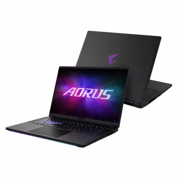 Gigabyte AORUS MASTER 16 6XJM4EEE64SP 16 inch QHD+ nešiojamas žaidimų kompiuteris, AMD Ryzen 9 9955HX3D, 64GB DDR5, 2TB NVMe SSD, NVIDIA GeForce RTX 5070 Ti, Windows 11 Home, angliška klaviatūra, 2 metų garantija, juoda