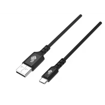 TB USB-C kabelis 1 m juodas – 100 W PD greitas įkrovimas ir duomenų sinchronizavimas